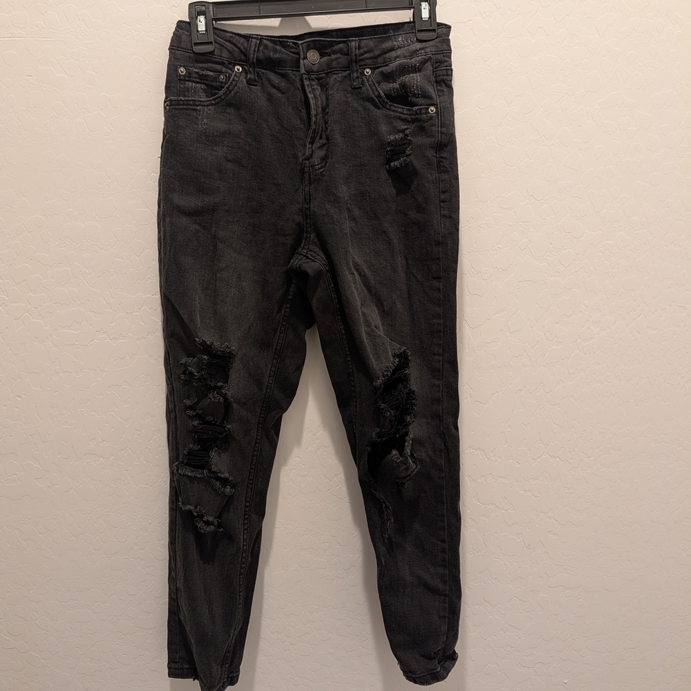 Wild Fable Black Distressed Skinny Jeans